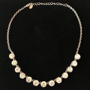 Diamond Rhinestone Frontal Necklace by Candy Lee
